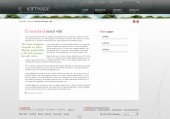 ecSoftware Corporate Site - Text page design