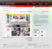 ecSoftware Corporate Site - Portfolio page design